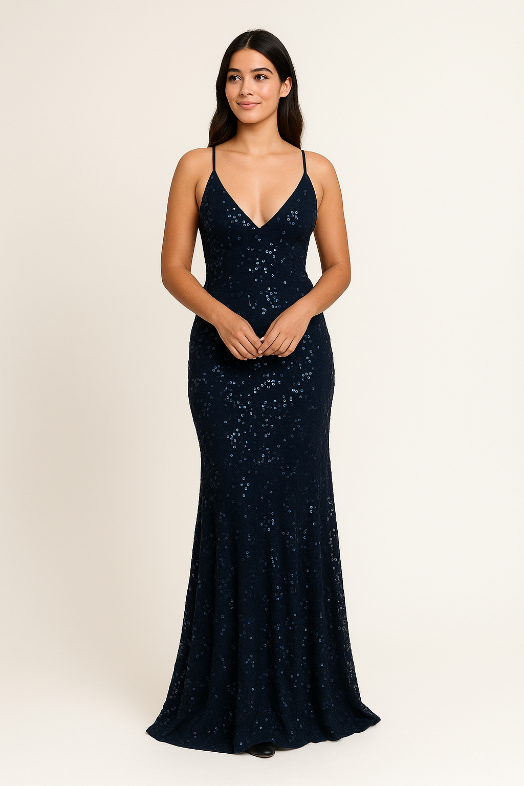 Sequin Mermaid Evening Dress
